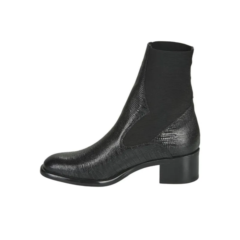 JB MARTIN Short Chelsea Boots Women's Black-0