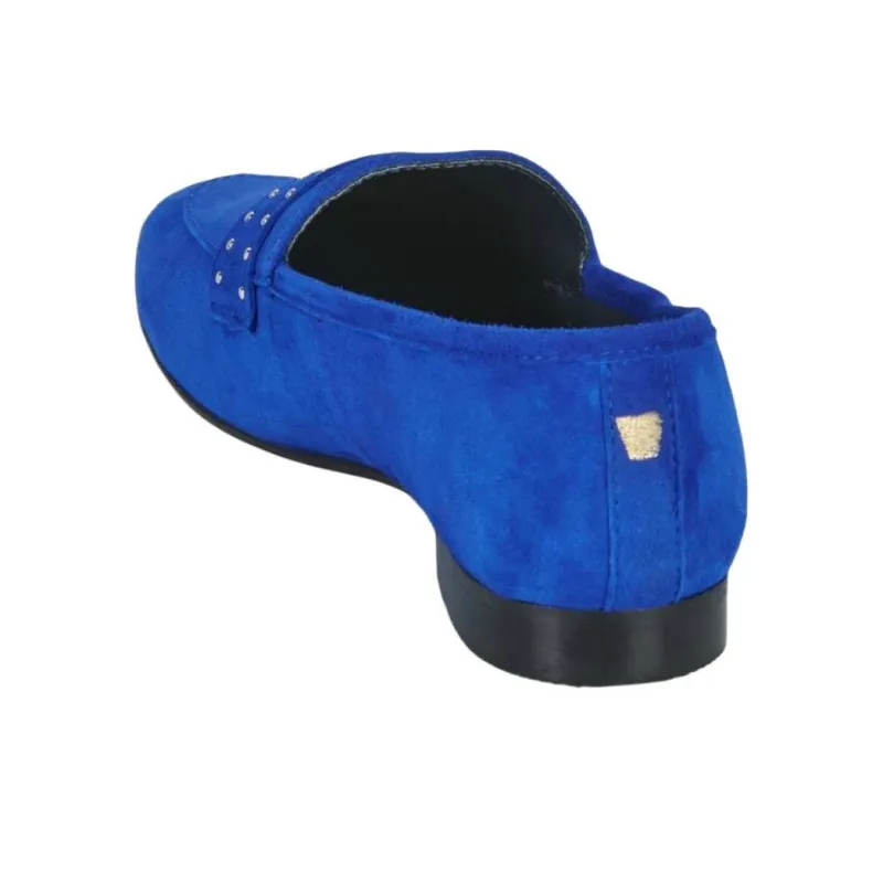 JB MARTIN Franche Rock Loafers Women's Blue-5