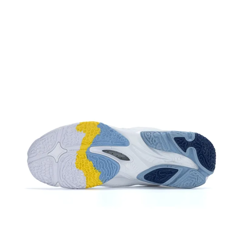 Mizuno Wave Lightning Z8 Mid 'White Bellwether Blue'-4