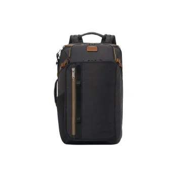 TUMI Alpha Bravo Fabric Backpack Men's Black Agate