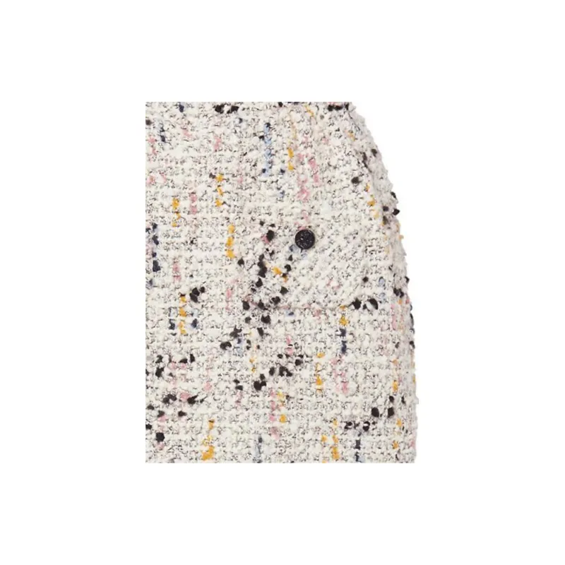 LOUIS VUITTON Bouclette Tweed Mini Skirt-2