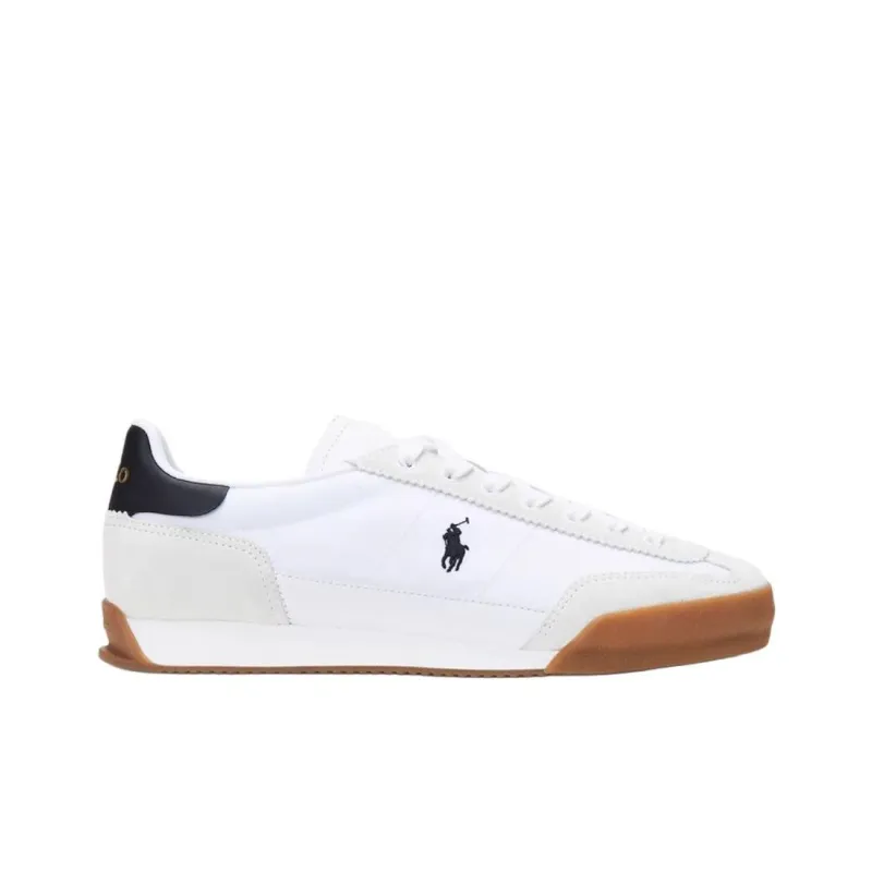 Polo Ralph Lauren Hester Low-Top Skateboard Shoes Men's White-1