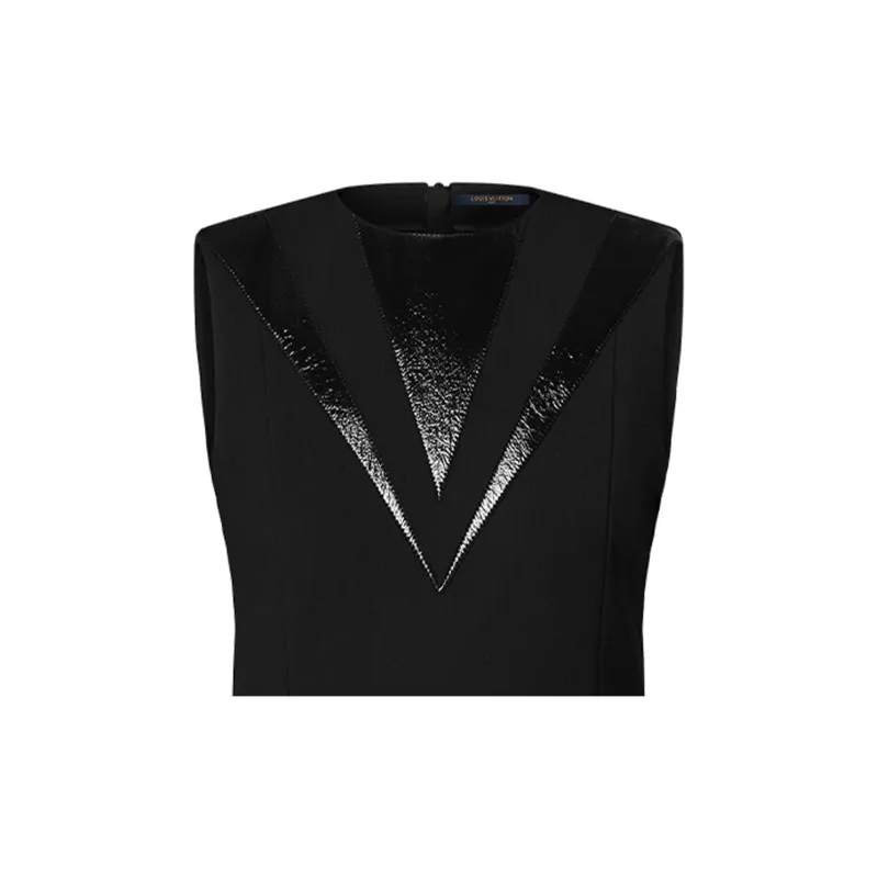 LOUIS VUITTON Belt Detail Fitted Dress-2