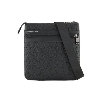 ARMANI EXCHANGEAE Polyester Messenger Bag, Crossbody Bag, Shoulder Bag Men's Black