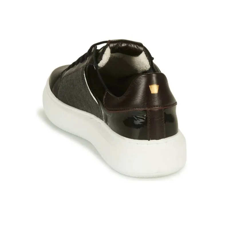 JB MARTIN Flora Low Top Skateboard Shoes Women's Black-4