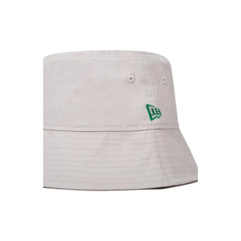 New Era Polyester Bucket Hats Unisex Ecru-2