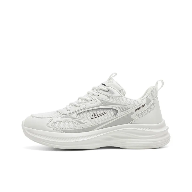 Warrior Cushioning Height Increasing Abrasion Resistant Lightweight Breathable Low Top Sports Running Shoes Men's-0