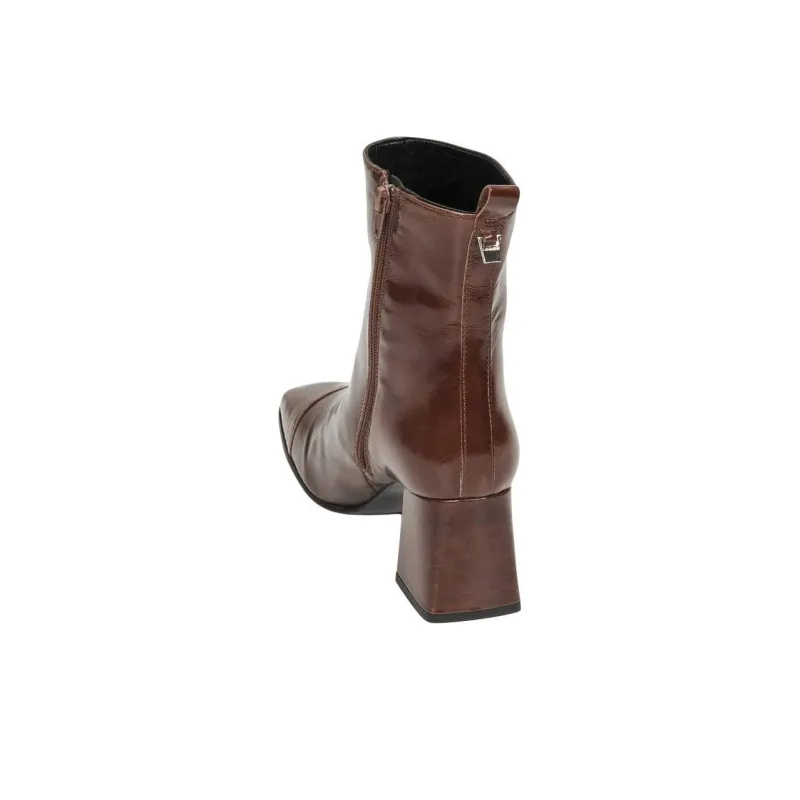 JB MARTIN Vanessa Ankle Boots 7cm Women's Brown-3