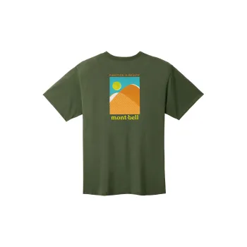 MONTBELL Wickron Mountains Sun T Shirt Unisex
