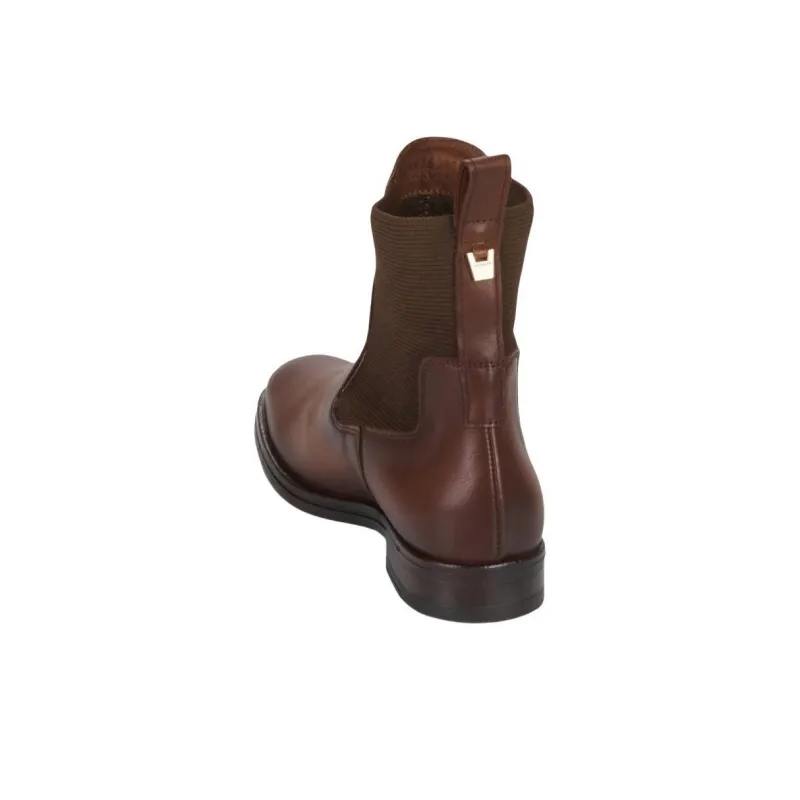 JB MARTIN Octavie Short Chelsea Boots 3cm Women's Red Brown-5