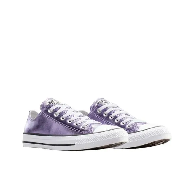 Converse Women's Chuck Taylor All Star Low 'Metallic Purple' Women's-1