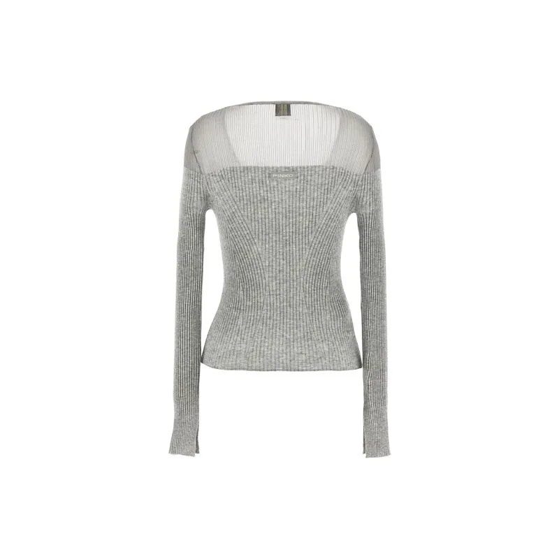 PINKO V Neck Prado Cardigan-1