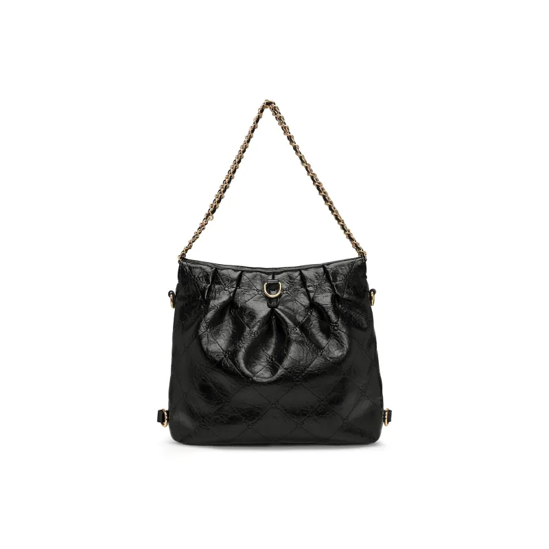 Disney PU Hobo Bag Handbag Regular Women's Black/White-2