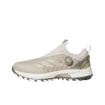 Adidas Adizero Zedzee 25 Abrasion Resistant Low Top Golf Shoes Men's Beige