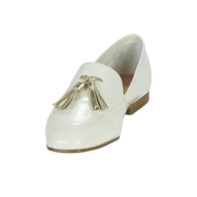 JB MARTIN VIC Loafers Women's White-3