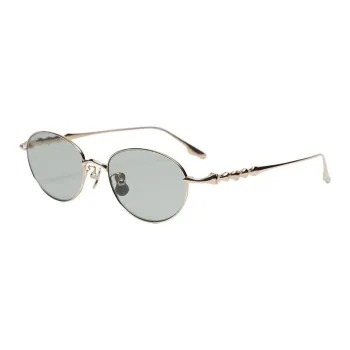 MuHou Β Titanium Oval Sunglasses Unisex