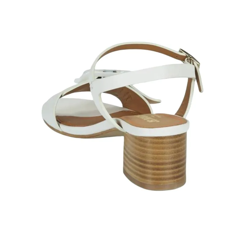 JB MARTIN Eliane Strap Sandals Women's White-3