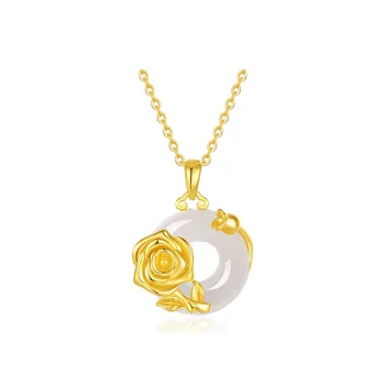 HANYUDIE Chalcedony Necklaces Women's