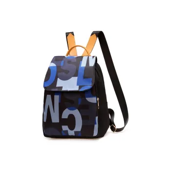Eight Small Million Oxford Backpack Unisex Multicolor