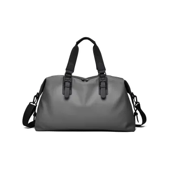 Worm's Home Oxford Travel Bag Men's Gray/Black/Green