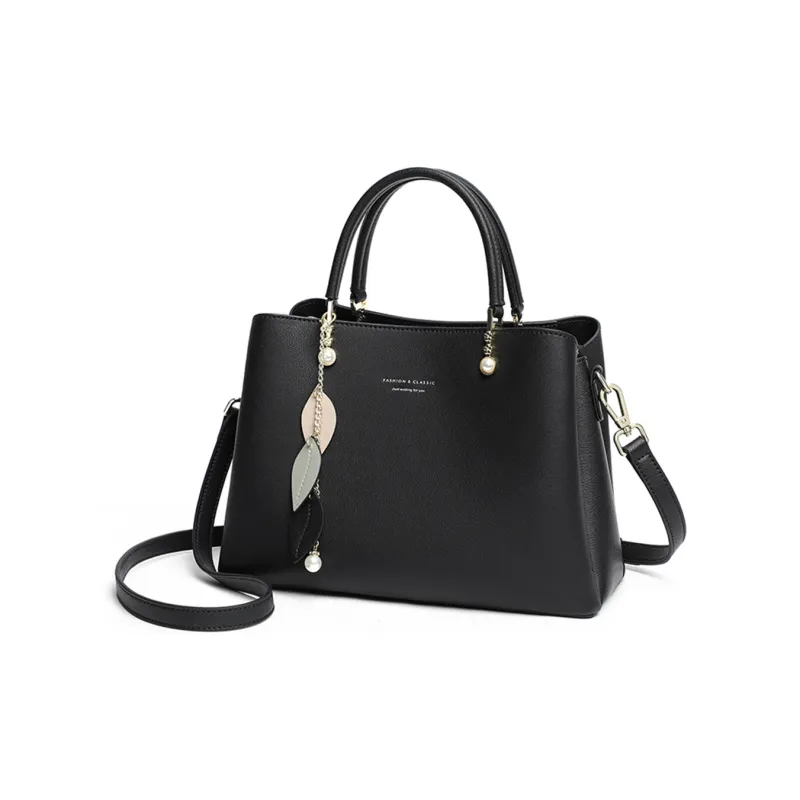 COMELY Cow Leather Handbag Shoulder Bag Crossbody Bag Kelly Bag Regular Women's Ecru-11