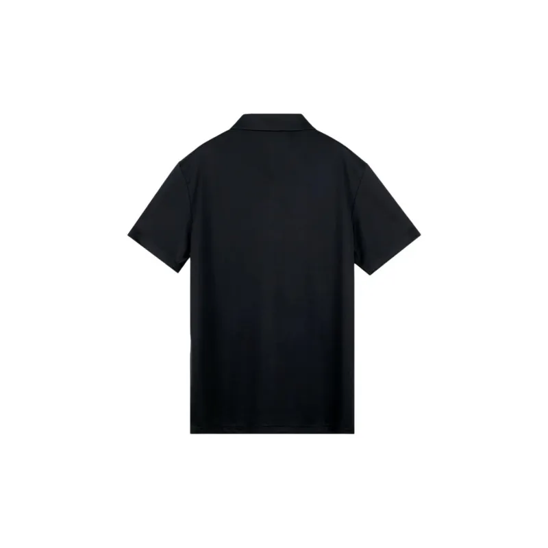 XTEP Variety Training Collection Polo Shirt Men's Jet Black-1
