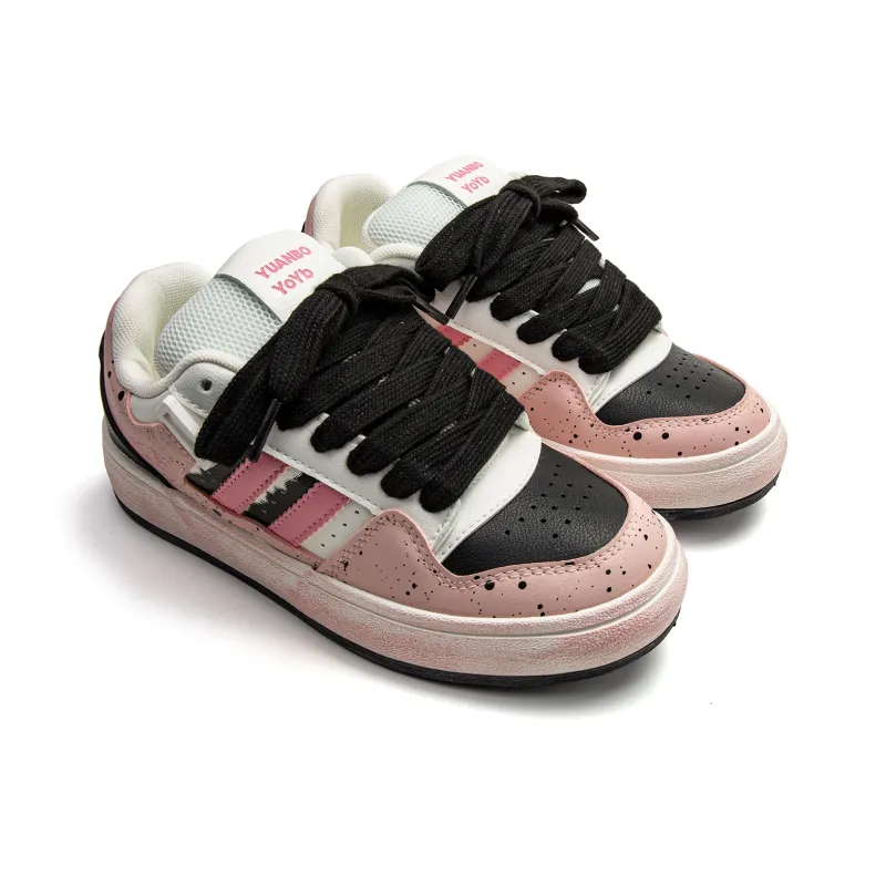 STAE Anti Slip Wear Resistant Low Top Skateboard Shoes Women's Box Included-14