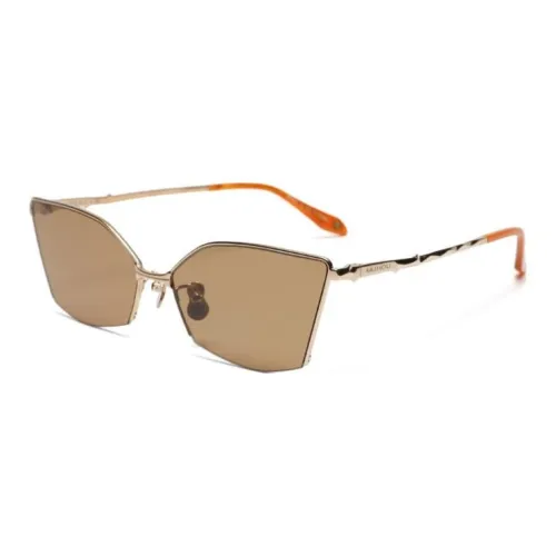 MuHou Titanium Irregular Shape Sunglasses Unisex