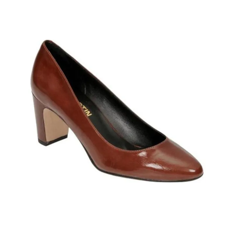 JB MARTIN Veritea Chunky Heel High Heels Women's Brown-2