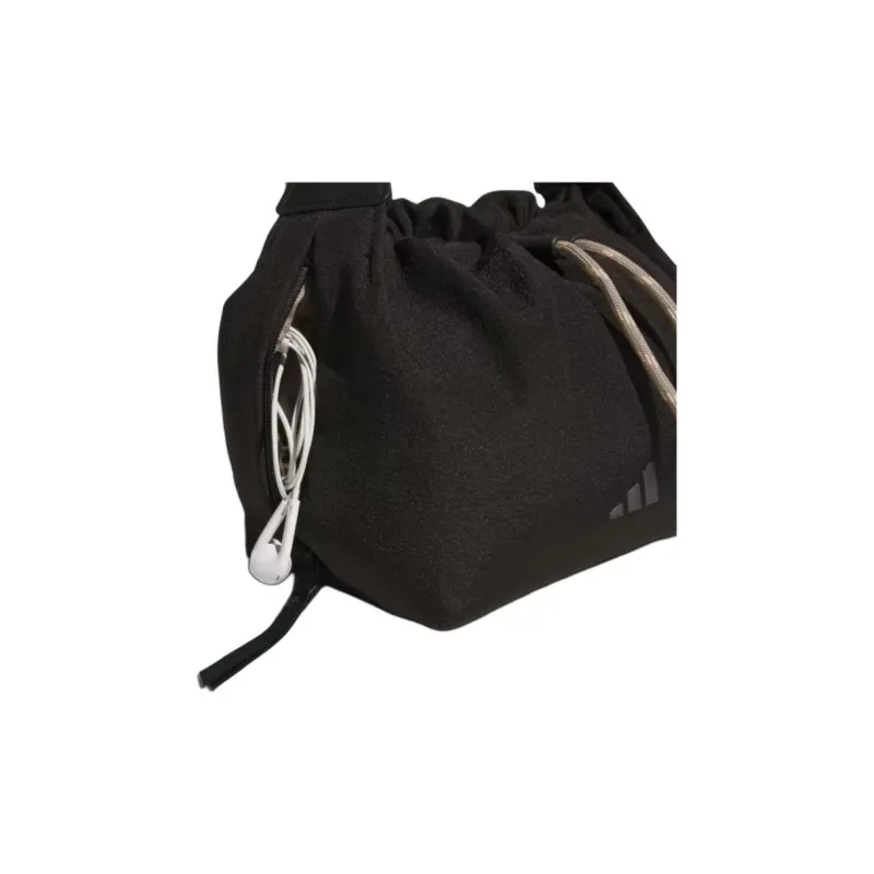 Adidas Nylon Shoulder Bag Women's Black-4