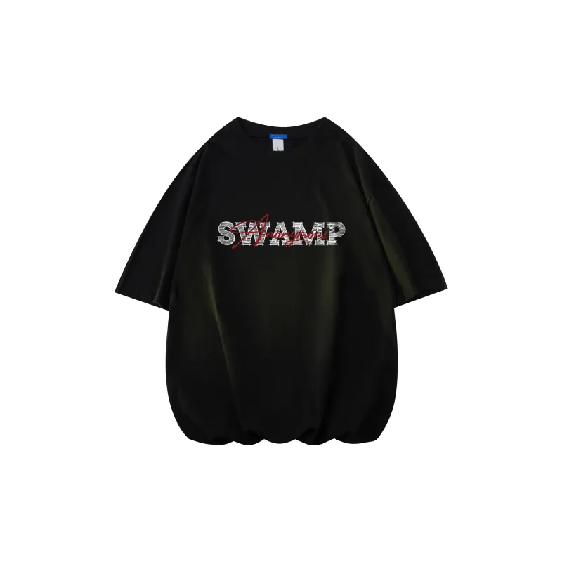 SWAMP AREA T-Shirt Unisex White-3