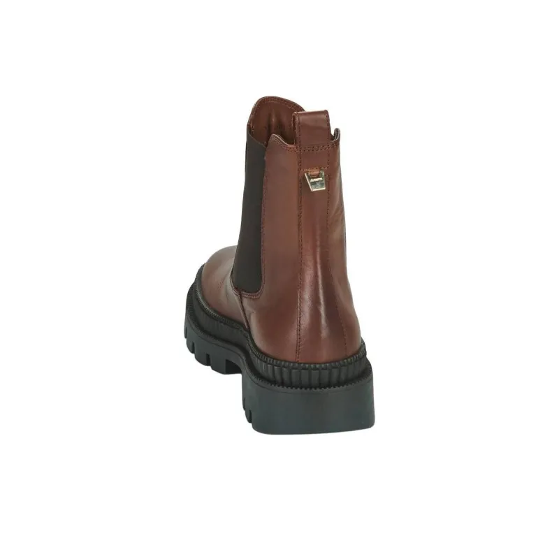 JB MARTIN OCEANA Short Chelsea Boots 5cm Women's Red Brown-5