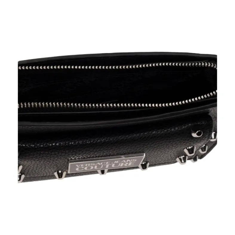 VERSACE JEANS COUTURE Polyester Envelope Bag Crossbody Bag Shoulder Bag Medium Size Women's Black-3