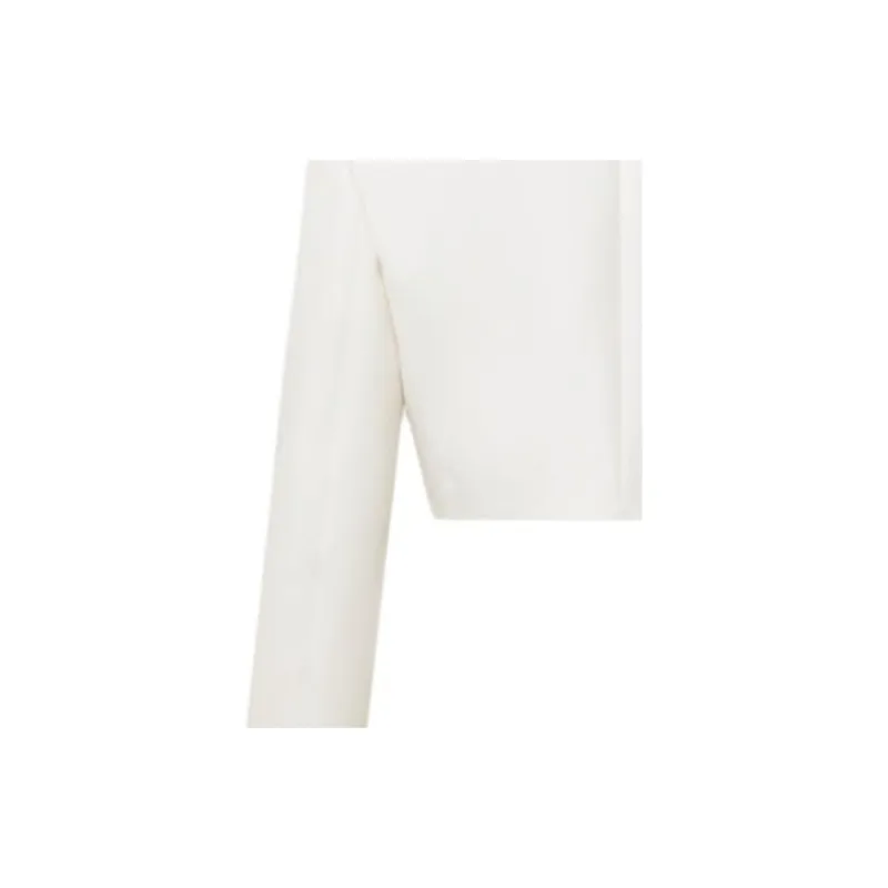 LOUIS VUITTON Cropped Jewel Button Mikado Jacket-4