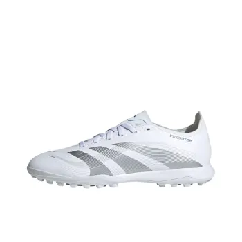 Adidas PREDATOR LEAGUE TF Rubber Broken Studs Anti Slip Wear Resistant Soccer Shoes Unisex White