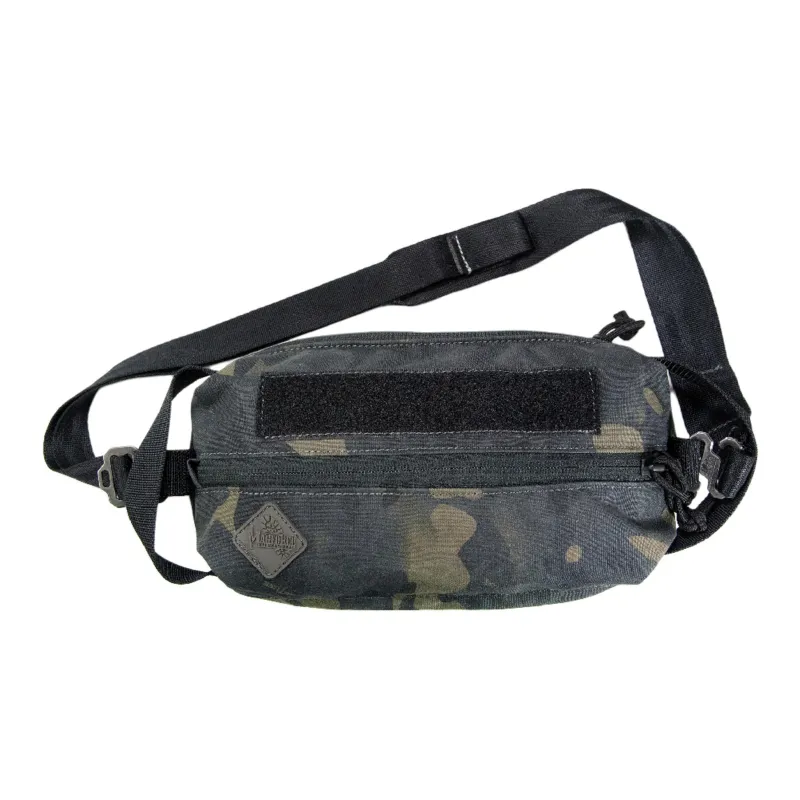 MAGFORCE Nylon Fanny Pack Men's Black Camouflage/Epoxy Black/Oil Wax Black/Oil Wax Brown-0