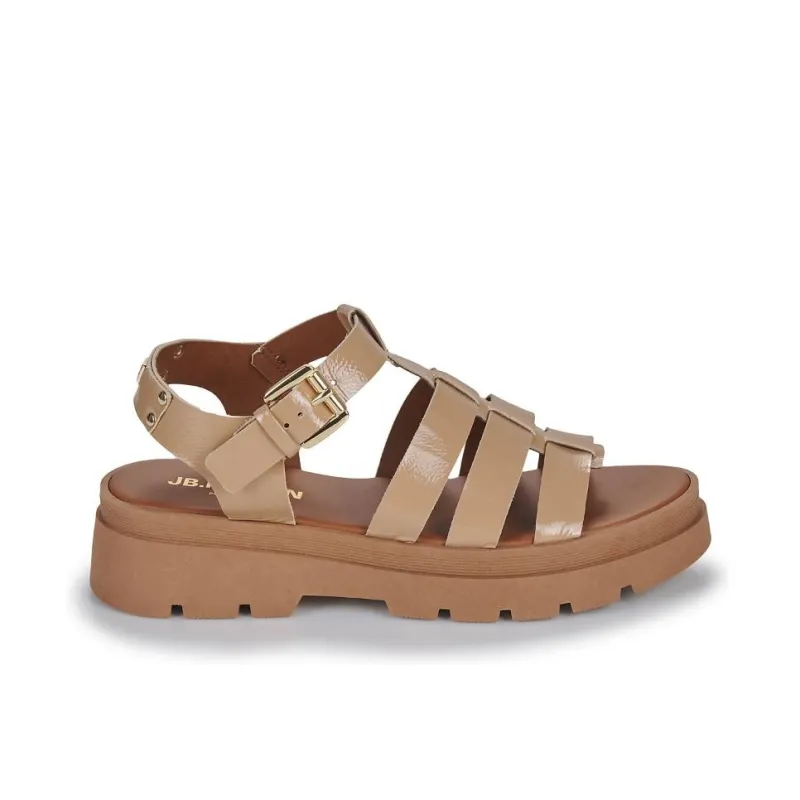JB MARTIN DELICE Roman Sandals 4cm Women's Beige-1