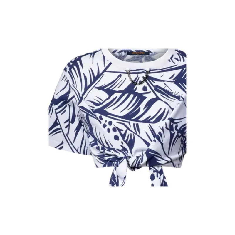 LOUIS VUITTON T Shirt Women's Blue-3