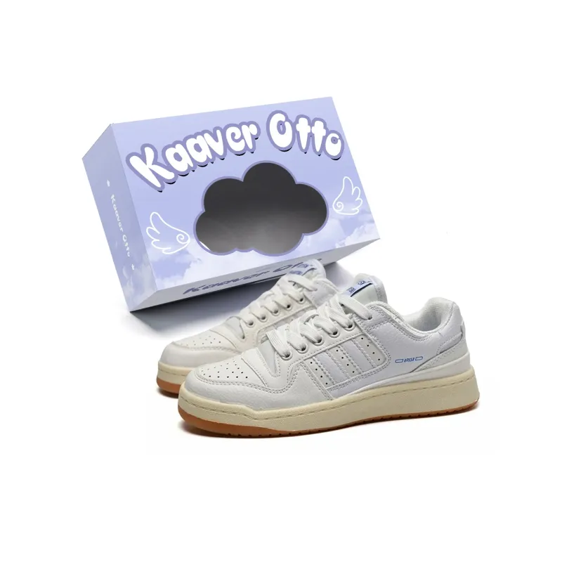 KAAVER OTTO Slip-Resistant Lightweight Breathable Low-Top Skateboard Shoes Women's-0