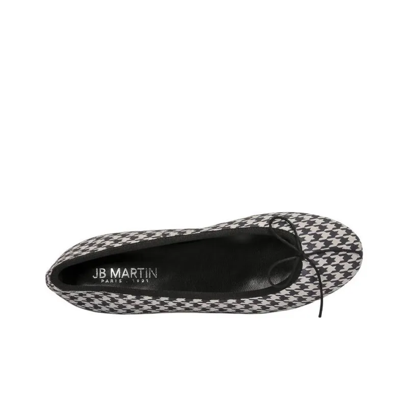 JB MARTIN Romy Casual Single Shoes Women's Black White-5