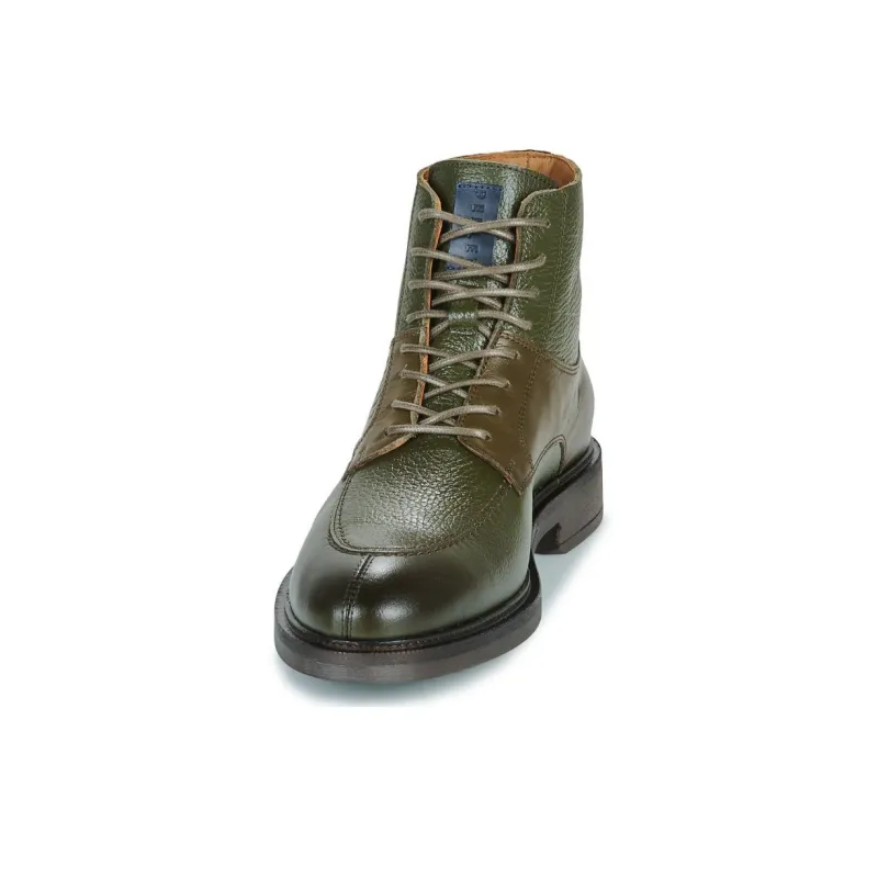 PELLET BASTIEN Ankle Boots Men's Olive Green-3