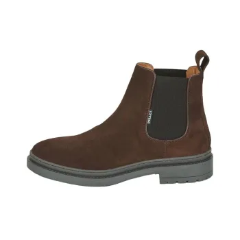 PELLET Short Chelsea Boots 3cm Men's Dark Brown