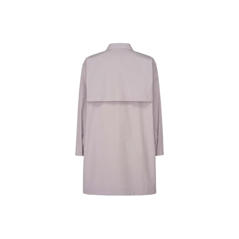 Homme Plissé Issey Miyake SS25 Trench Coat Men's Gray-2
