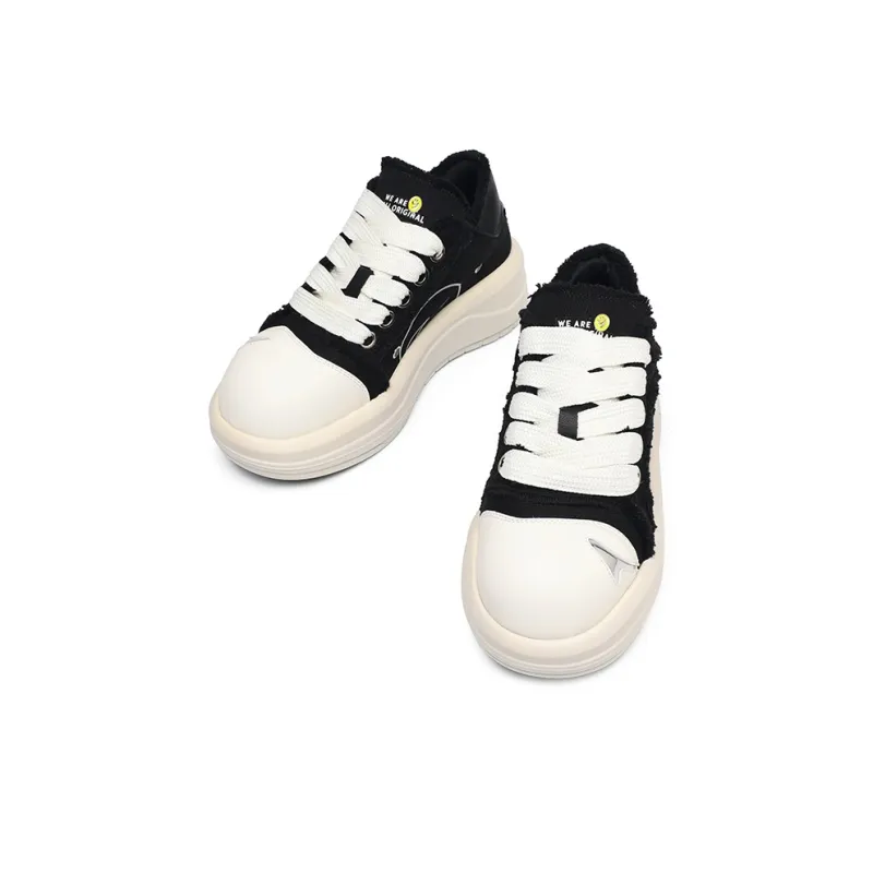 APRHE Anti Slip And Wear Resistant Height Increasing Low Top Skateboard Shoes Unisex-2