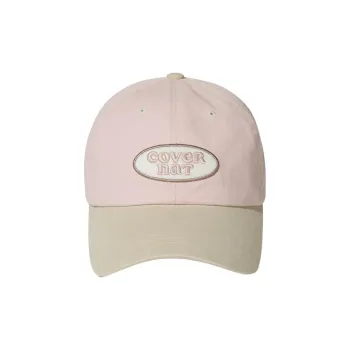 COVERNAT Cotton Baseball Caps Unisex Light Pink