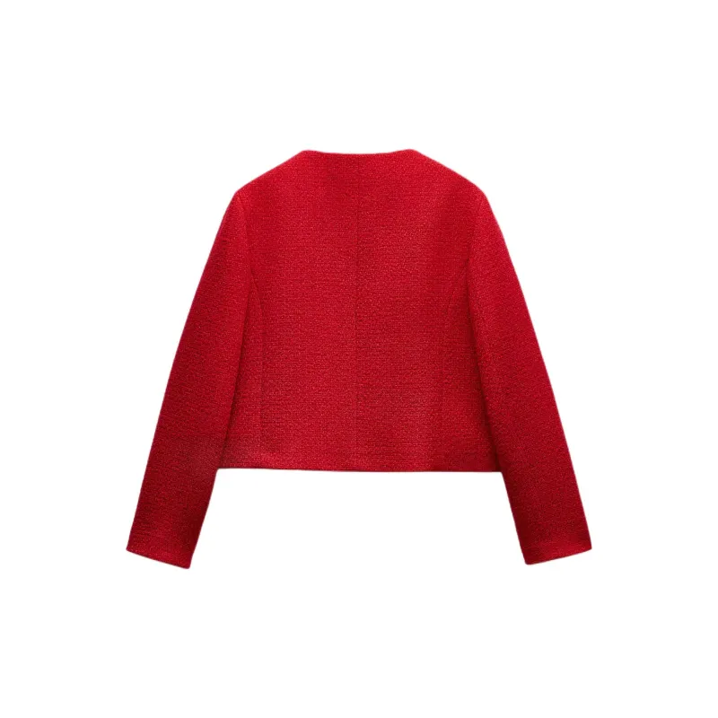 ZARA Business Suits Women's Red-1