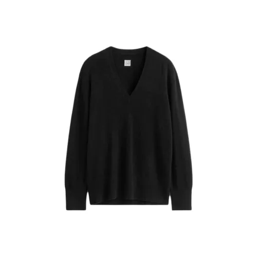 TOTEME SS25 Cashmere Sweater Women's Black