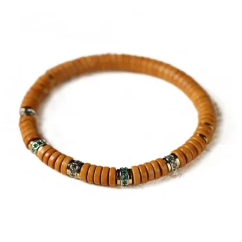 Ryukyu Olive Pit Bracelets Unisex