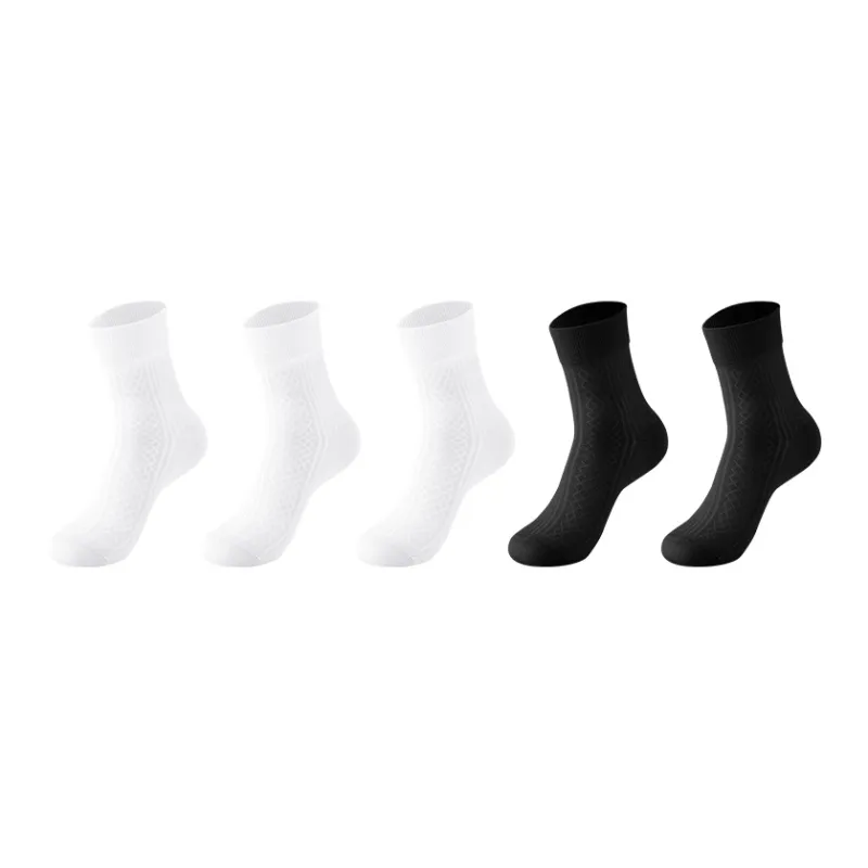 MIIOW Cool One Summer Series Mid-Calf Socks Unisex 5 Pack-12