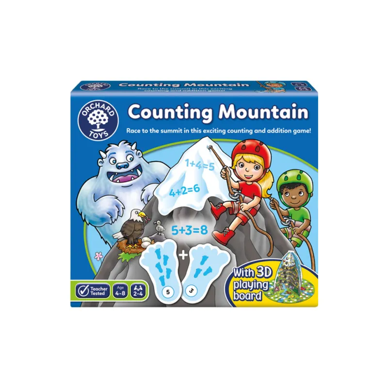 KUAIMANHU Counting Mountain Addition And Subtraction Sensory Enlightenment Board Games-0